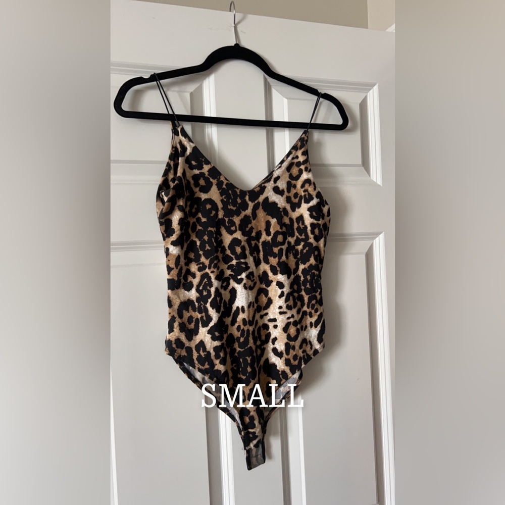 Cheetah bodysuit.